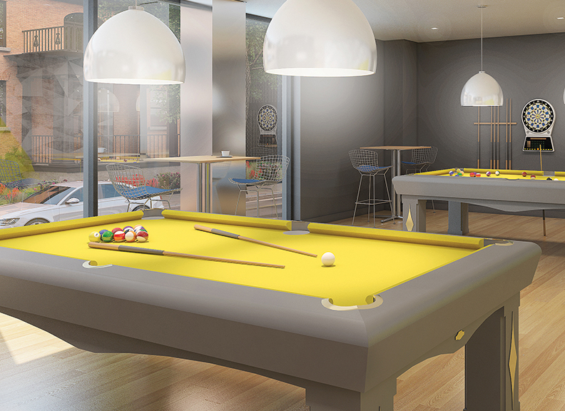 18 High at New Haven Pool Table