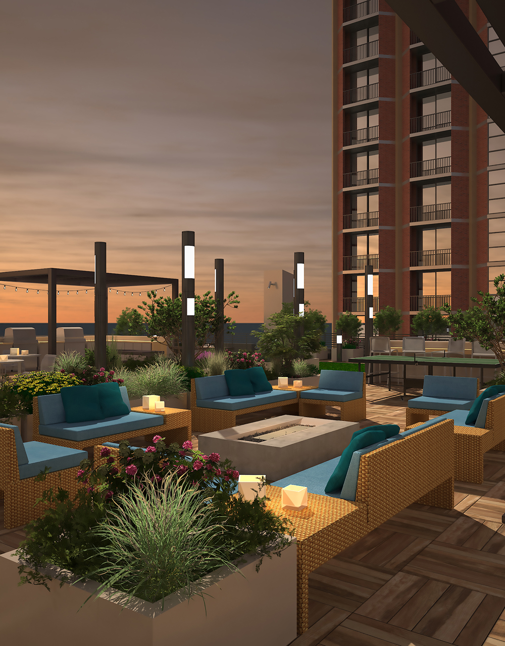 18 High At New Haven Towers Luxury Apartments Near Yale